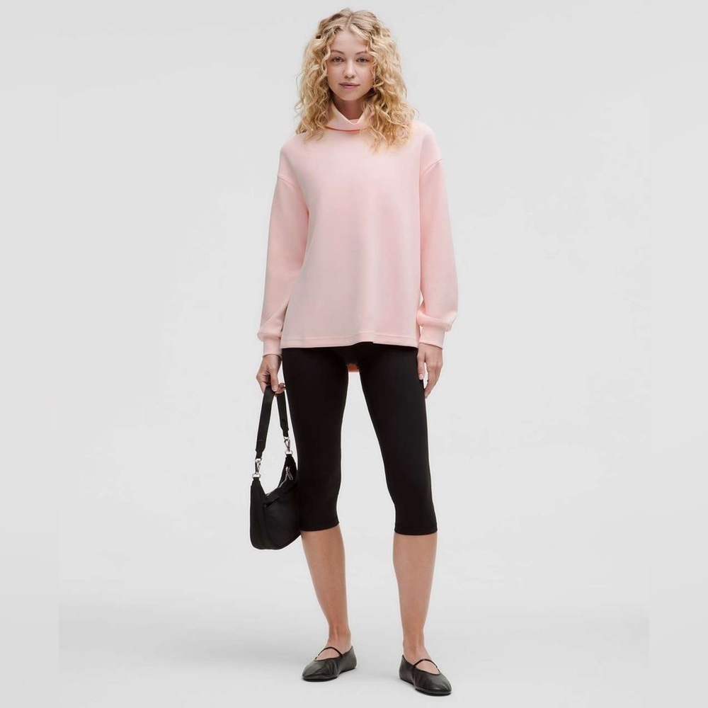 NWOT Lululemon Softstreme Funnel neck Long Pullover
strawberry Milkshake large - Picture 2 of 10